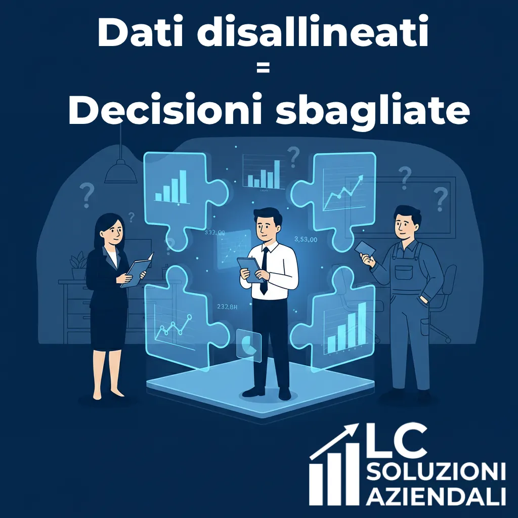 Dati disallineati decisioni sbagliate