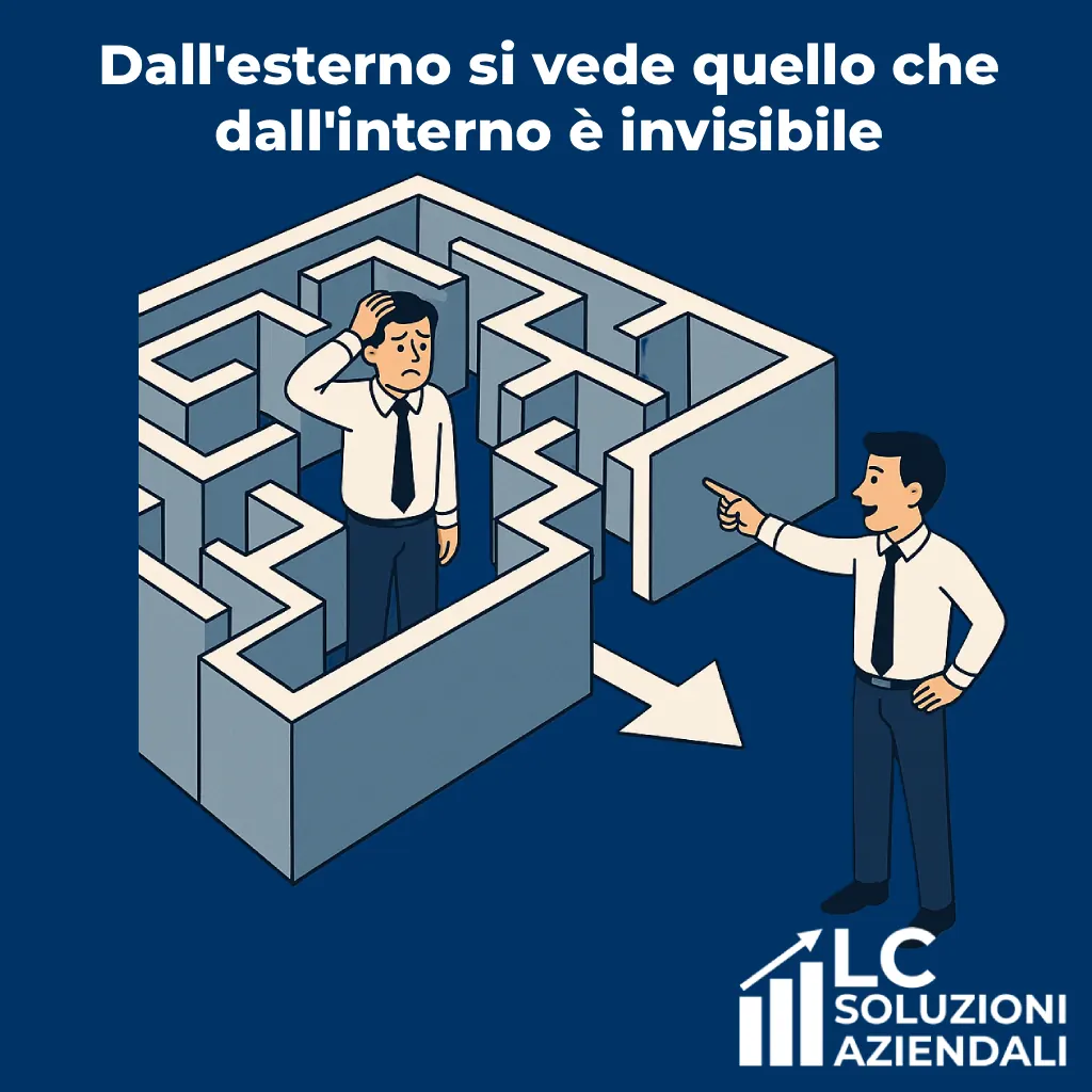 Dall'esterno si vede quello che dall'interno è invisibile