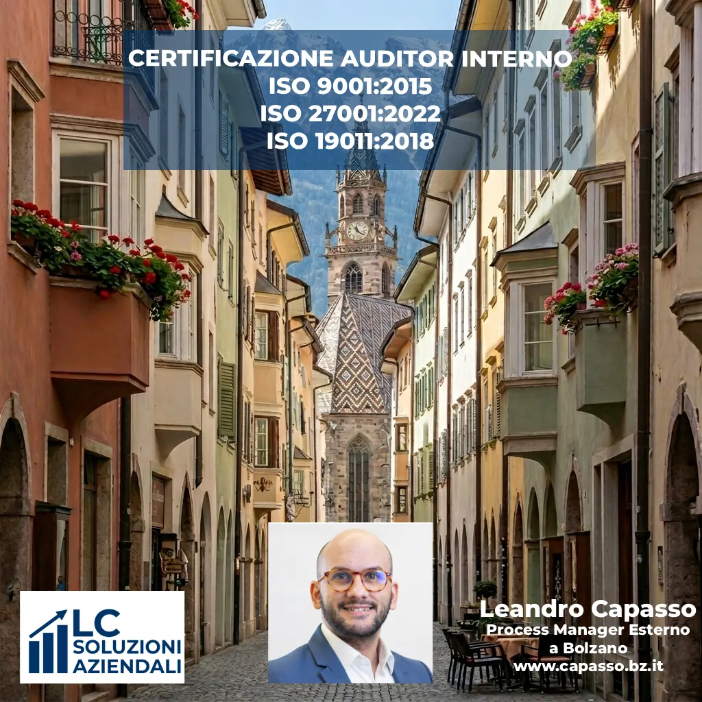 Certificazione Auditor Interno ISO 9001-27001-19011