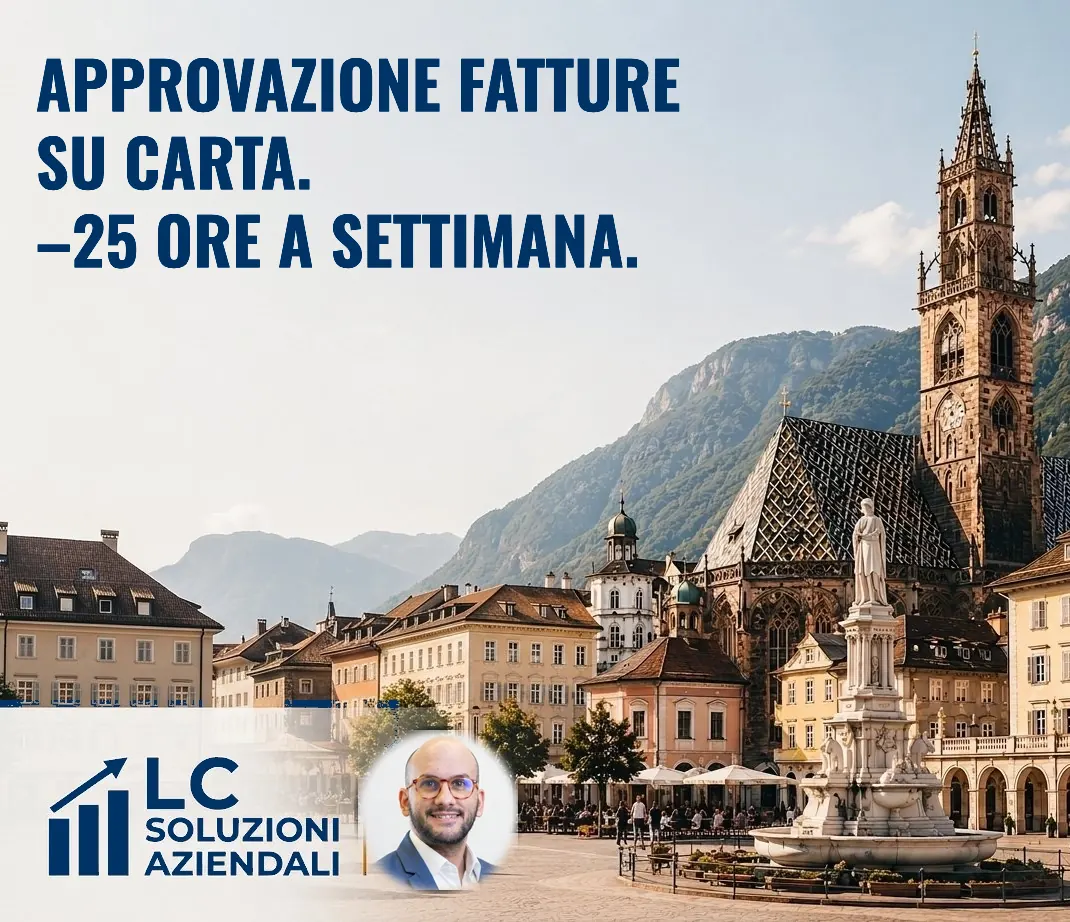 APPROVAZIONE FATTURE SU CARTA. –25 ORE A SETTIMANA.