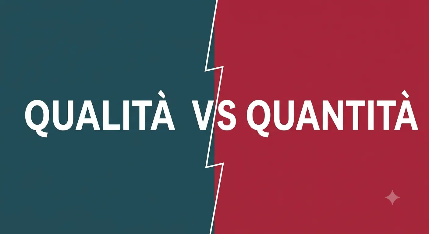 Qualità vs Quantità