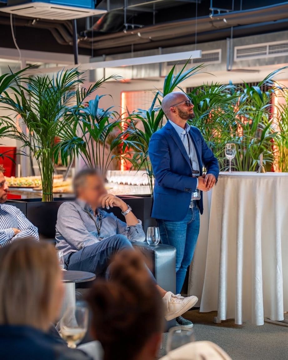 Leandro Capasso all'evento Excellent Companies ospitato da Web and Grow