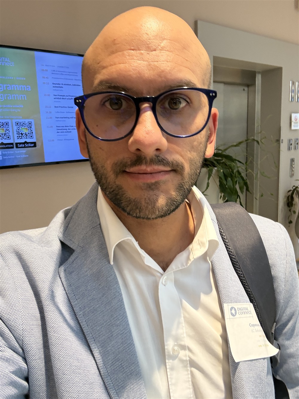 Leandro Capasso al Digital Connect di Bolzano